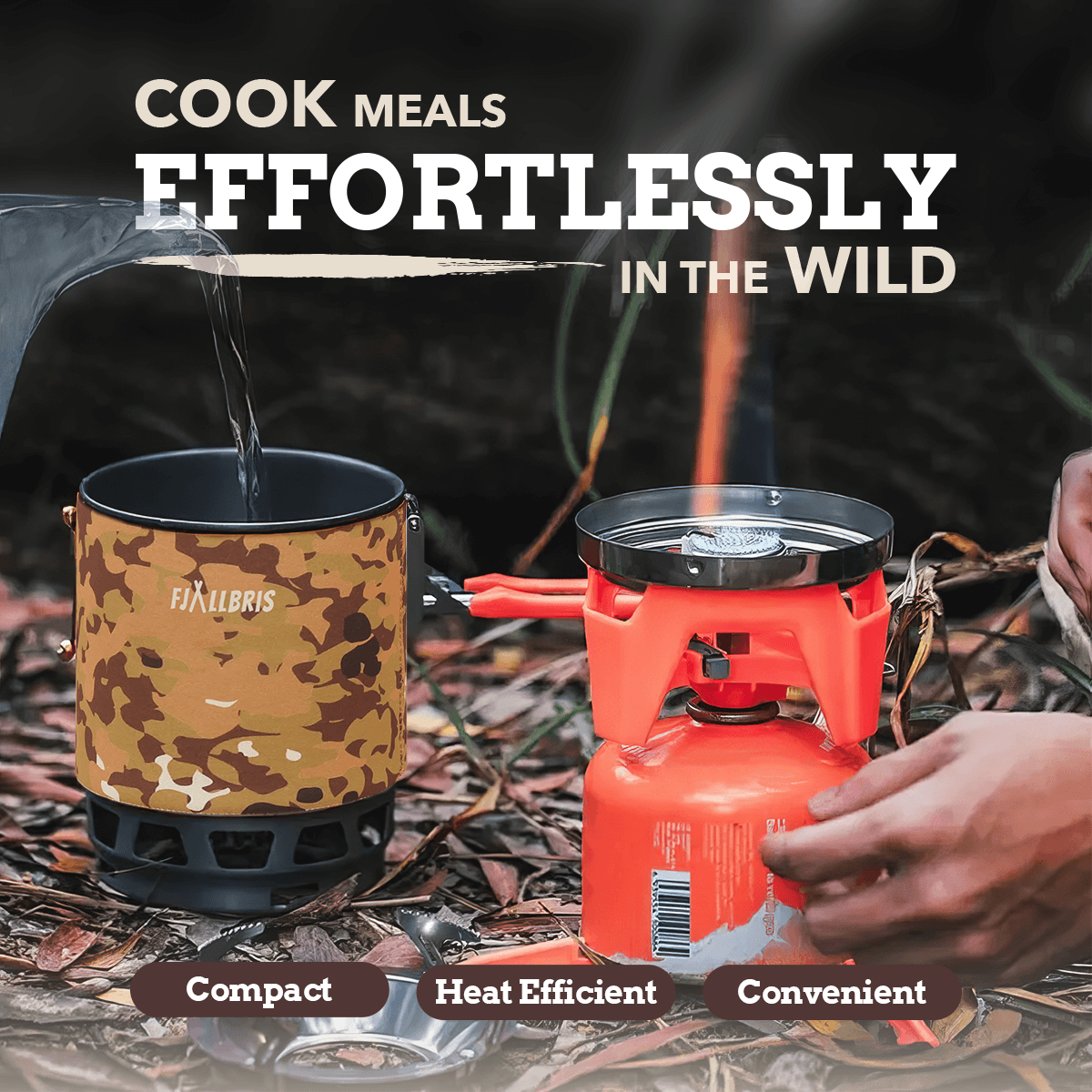 Portable X2 Cooking System