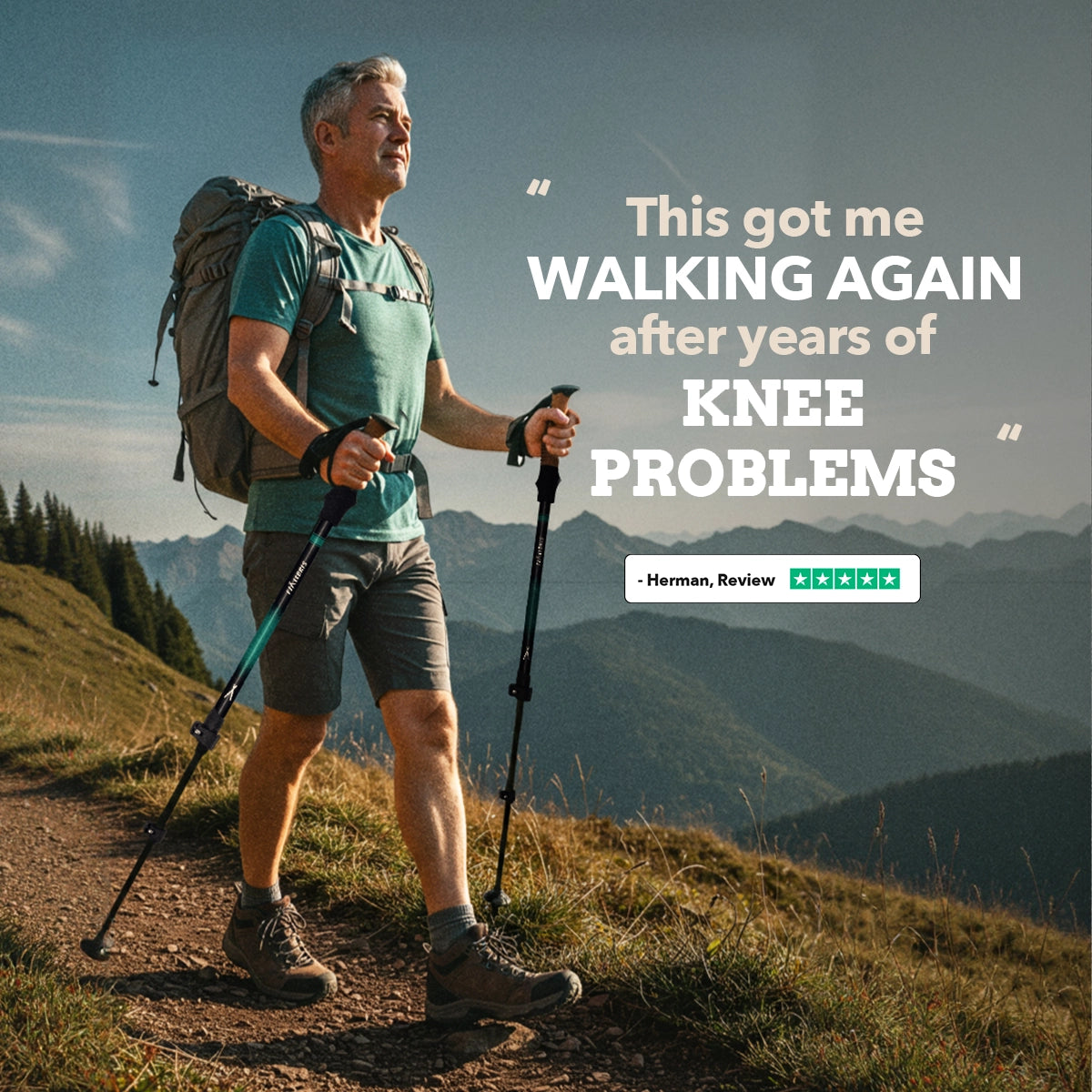 Ultralight Hiking Poles