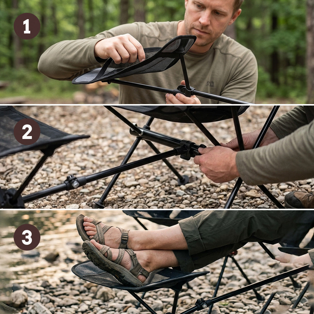 Footrest Outdoor Chair