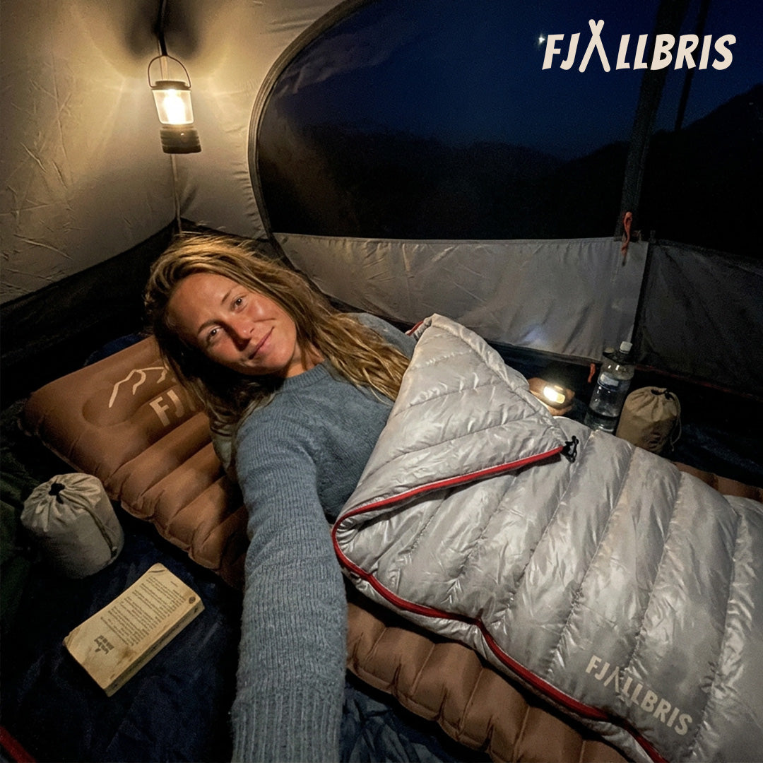 Ultralätt Dun Sovsäck