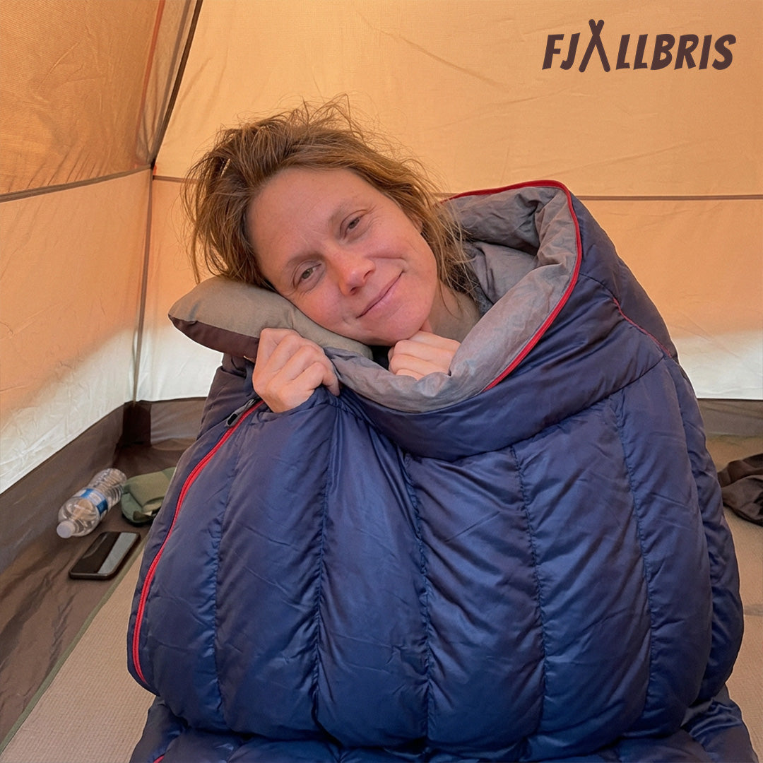 Ultralätt Dun Sovsäck